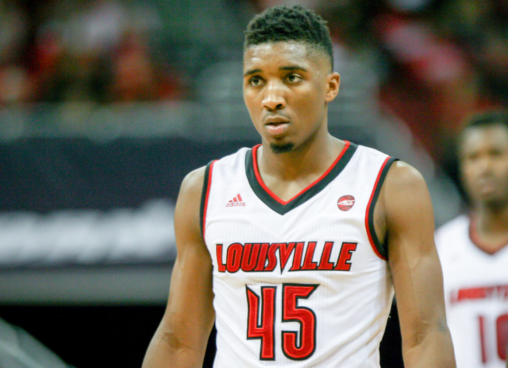 Louisville's Donovan Mitchell Misses NBA Media Day for Knicks' Workout ...