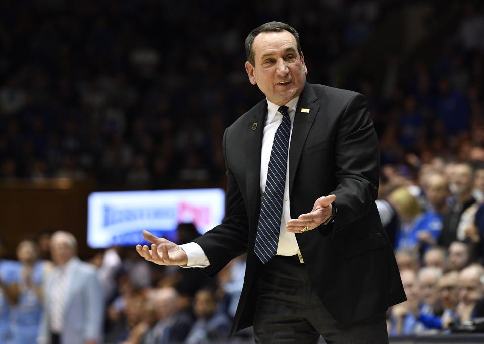 Mike Krzyzewski, Johnny Dawkins and Tyler Hansbrough inducted into National  Collegiate Basketball Hall of Fame 