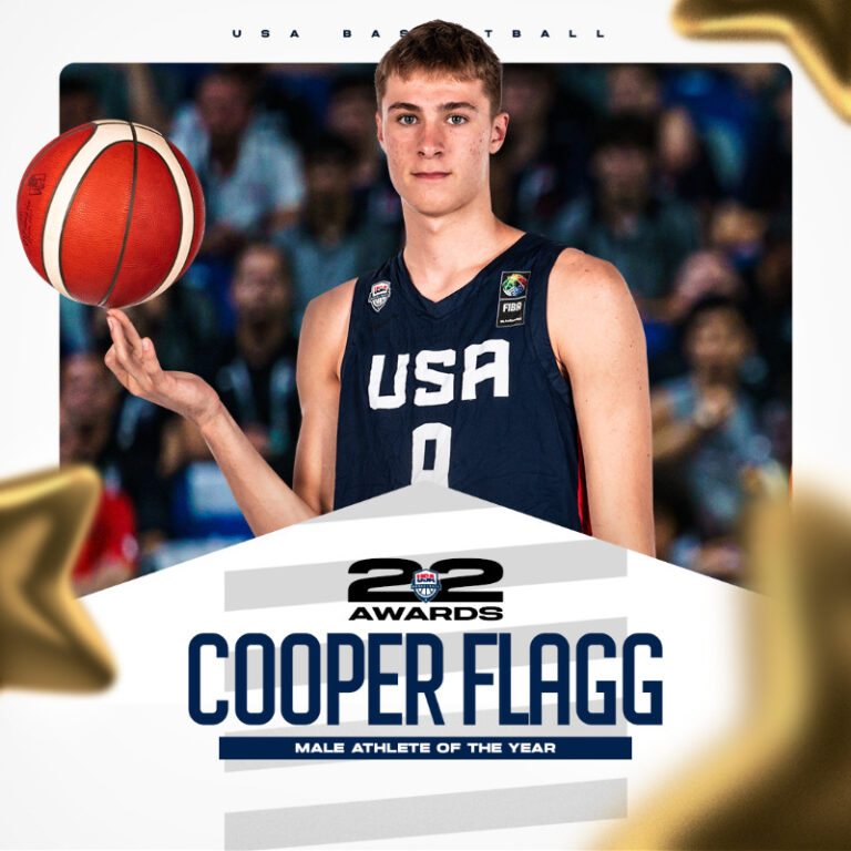 Cooper Flagg named USA Basketball Male Player of the Year Zagsblog