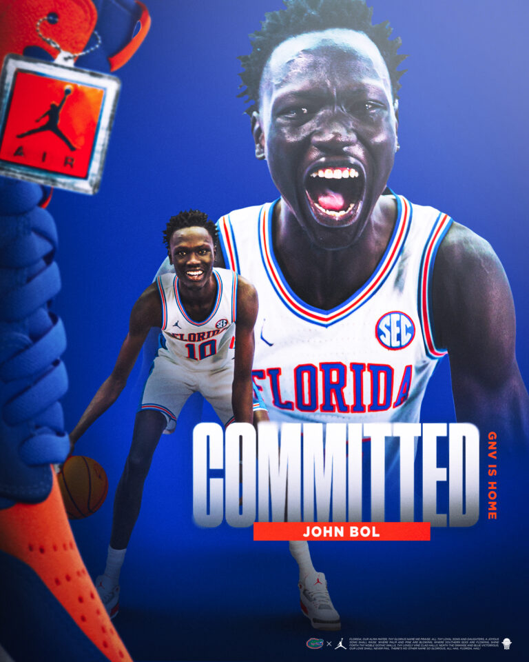 4star Class of 2024 big man John Bol commits to Florida Zagsblog