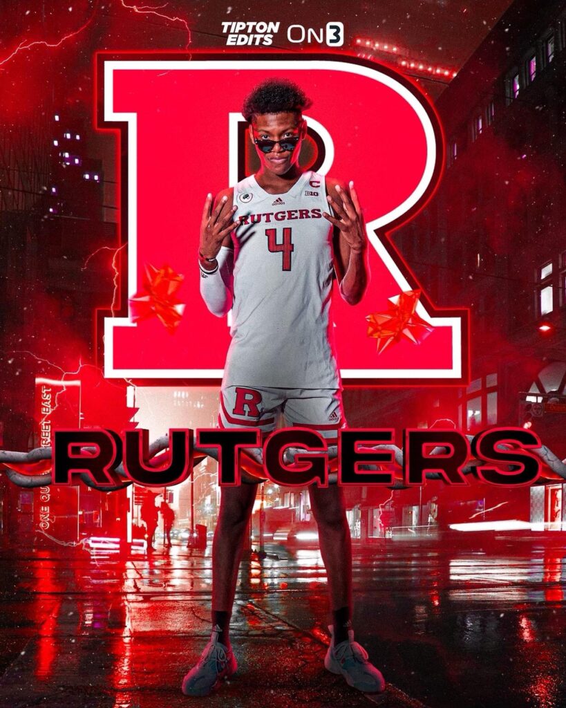 Ace Bailey, No. 2 recruit in 2024, officially signs with Rutgers Zagsblog