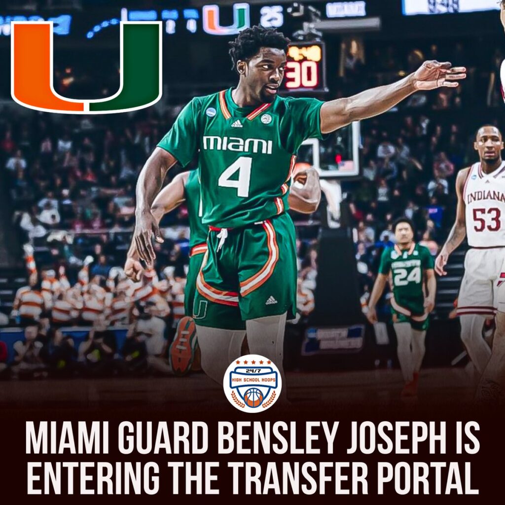 St. John's hosts Miami transfer Bensley Joseph; Cliff Omoruyi still on ...